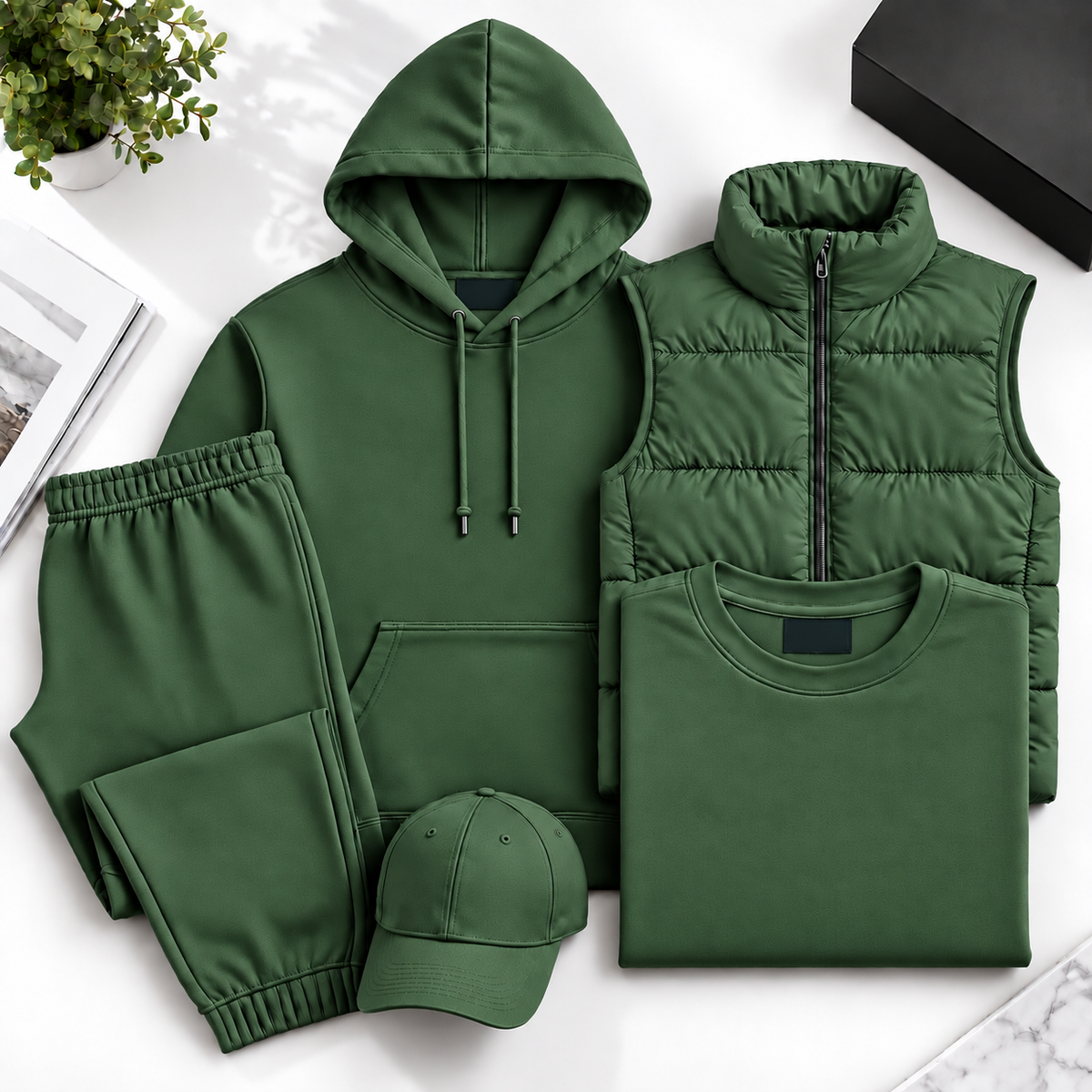 RL™ 5-Piece Set – Sweat, Pants, Jacket & Tee