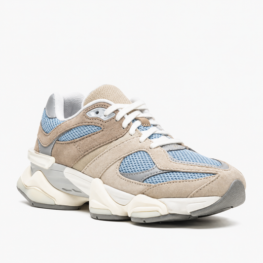 baskets 'Taupe & Sky Blue'