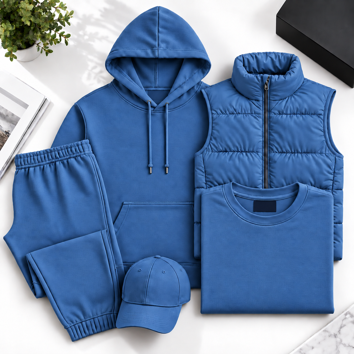 RL™ 5-Piece Set – Sweat, Pants, Jacket & Tee